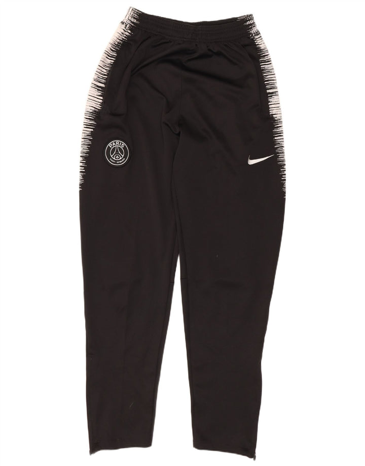 Nike Herre Dri Fit træningsdragt Bukser Medium Sort Nålestribet Polyester