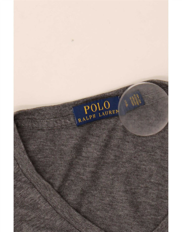 Polo Ralph Lauren Herre T-Shirt Top Lille Grå Flecked