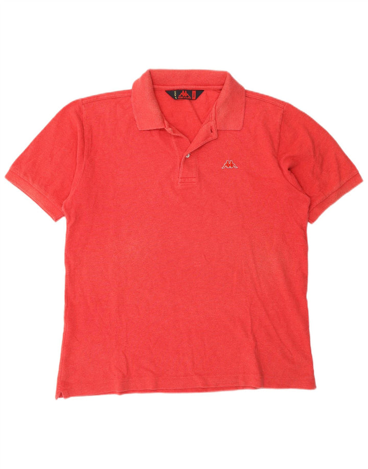 Kappa herre poloshirt Lille rød bomuld