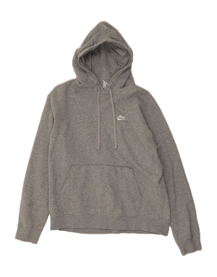 NIKE Mens Hoodie Jumper Medium Grey Cotton Vintage Nike and Second-Hand Nike from Messina Hembry 