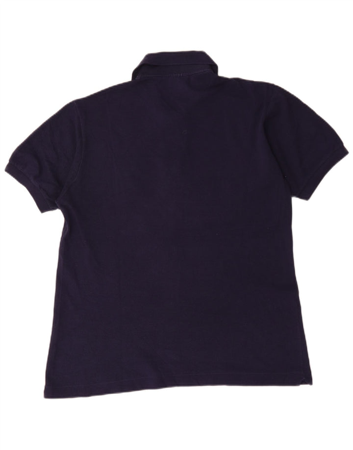 Lacoste herre poloshirt størrelse 4 Medium marineblå bomuld