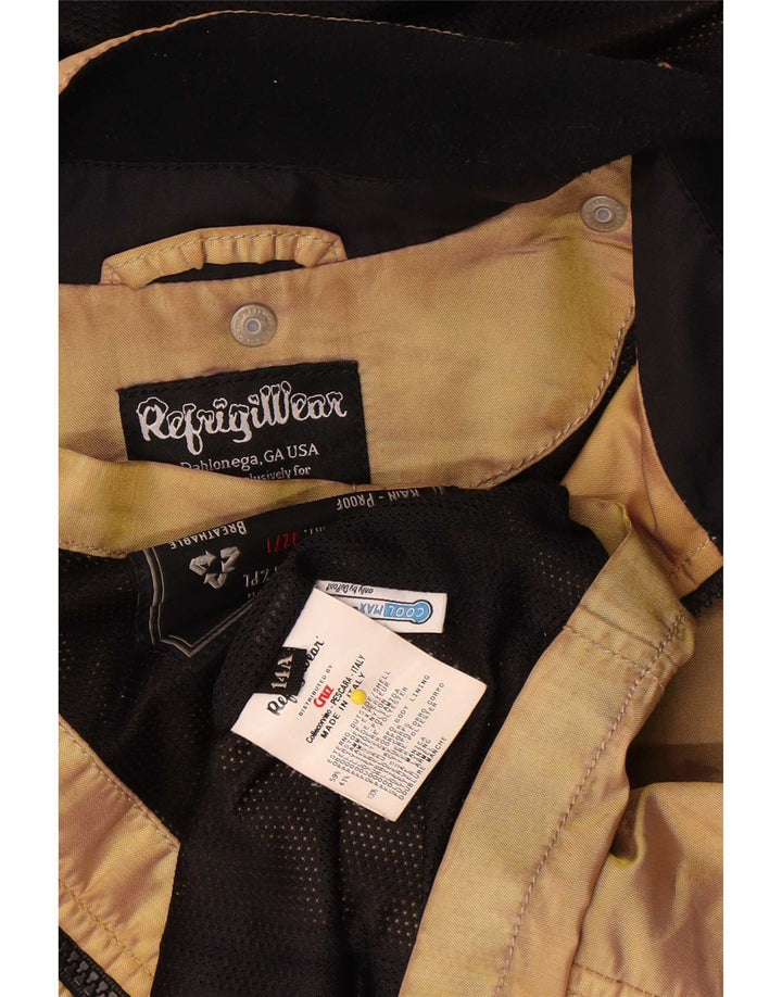 Refrigiwear piger hætte regnjakke 13-14 år Beige polyamid