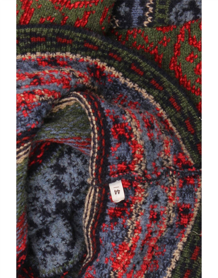 Vintage mænd med rund hals sweater IT 44 Medium Flerfarvet Fair Isle