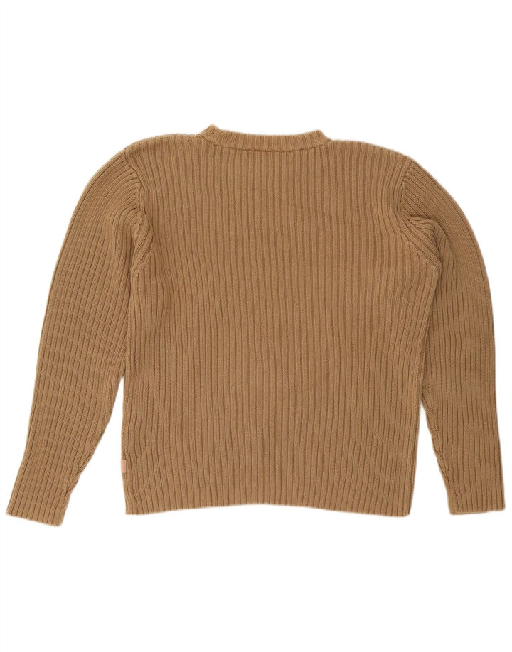 Gin Tonic Herre Crew Neck Jumper Sweater XL Beige Bomuld