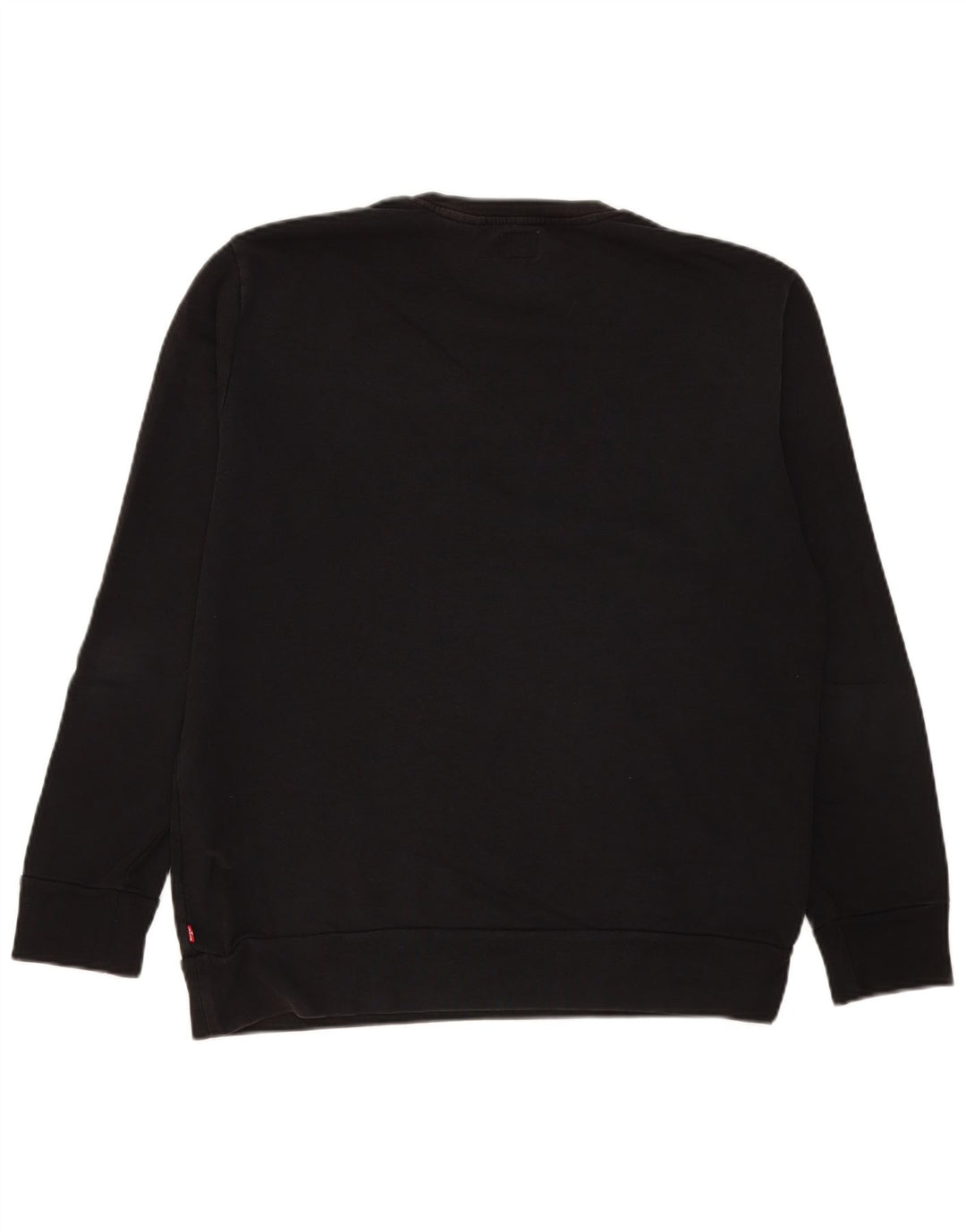 Levi's Herre grafisk sweatshirt jumper stor sort bomuld