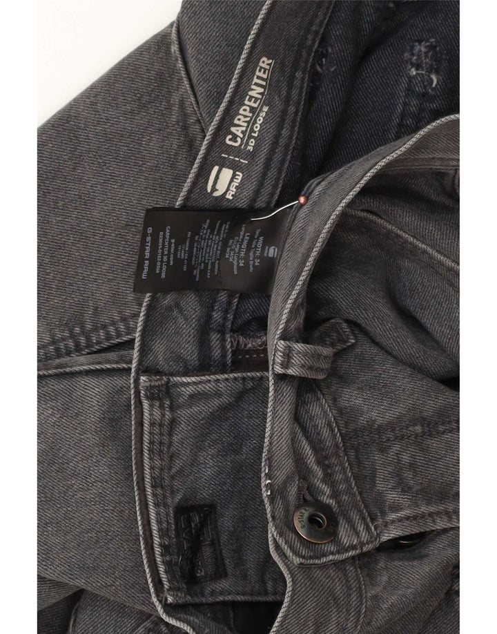 G-Star Herre Carpenter Loose Jeans W34 L34 Grå Bomuld