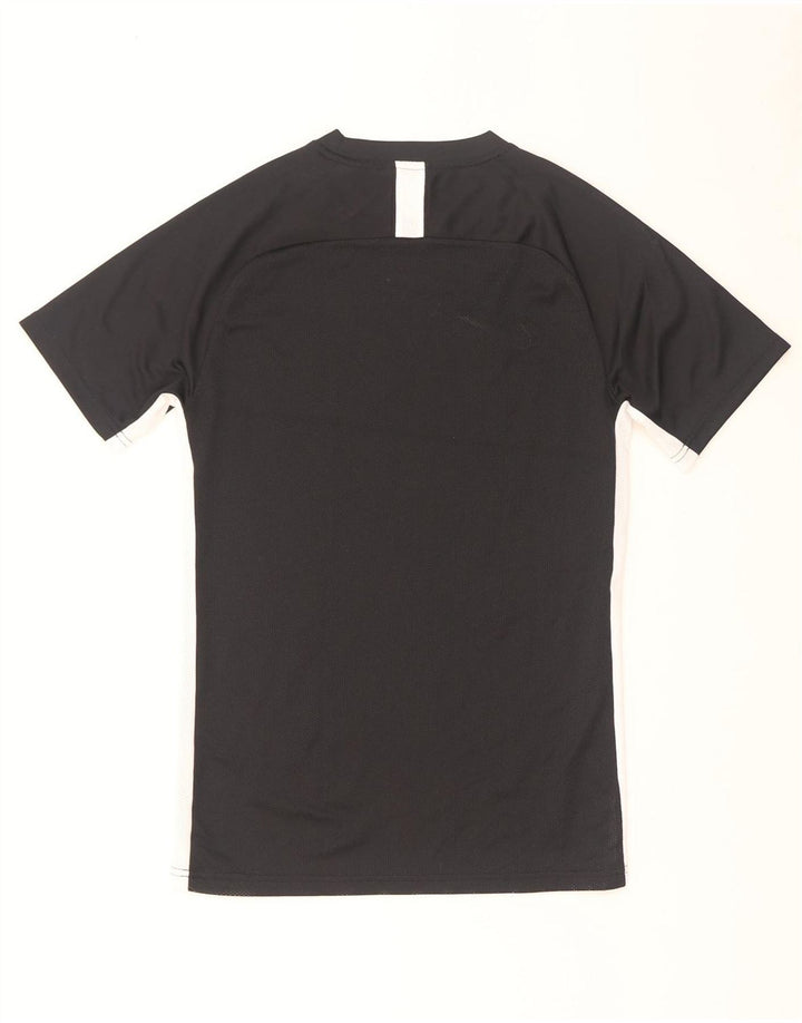 Nike Herre Dri Fit T-Shirt Top Lille Sort Colourblock