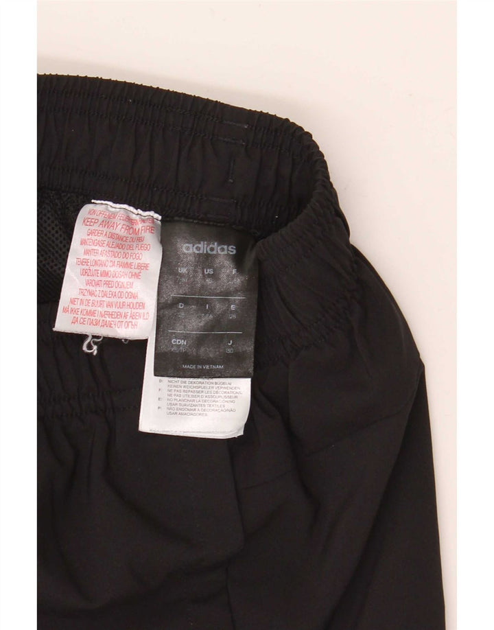 Adidas Drenge Træningsdragt Bukser Joggers 7-8 År Sort Polyester