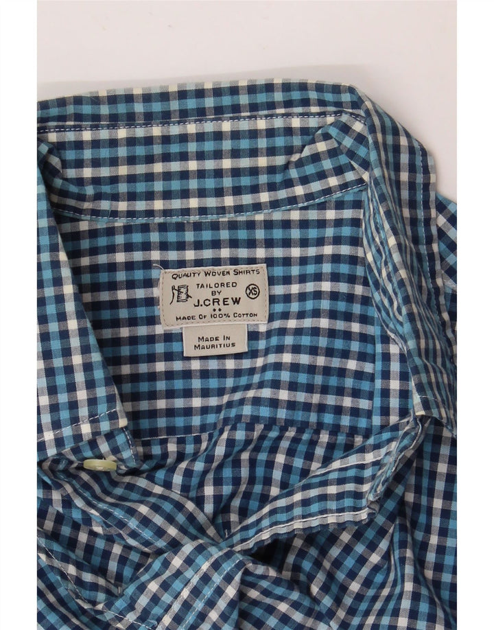 J. Crew Herreskjorte XS Blå Gingham Bomuld