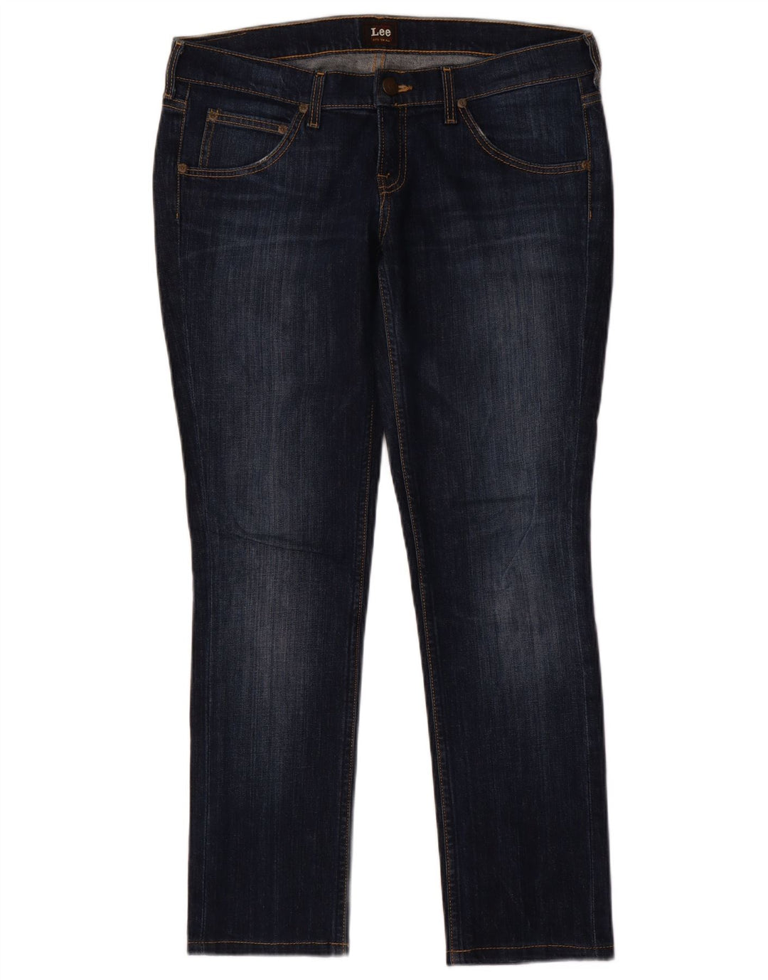 LEE Dame Lynn Narrow Slim Jeans W31 L29 Blå Bomuld