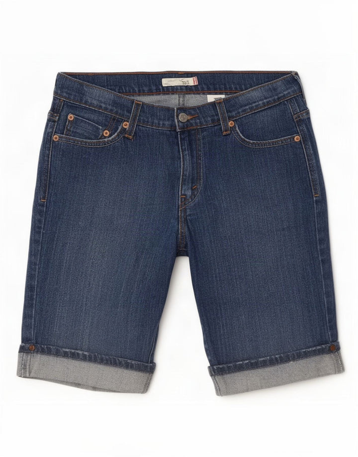 Levi's Womens 515 denimshorts US 8 Medium W30 Blue Cotton
