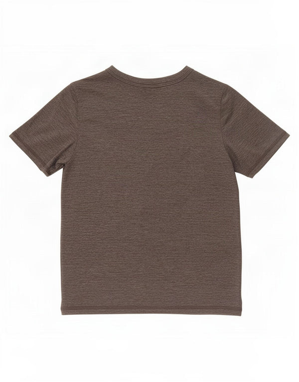 Adidas drenge Regular Fit grafisk T-shirt top 9-10 år lille grå polyester