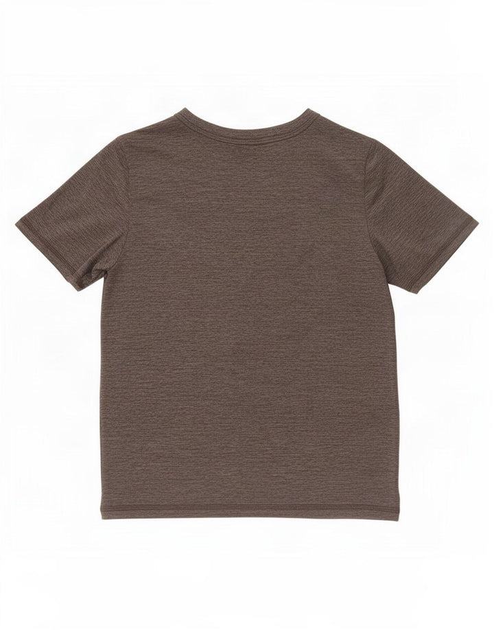 Adidas drenge Regular Fit grafisk T-shirt top 9-10 år lille grå polyester