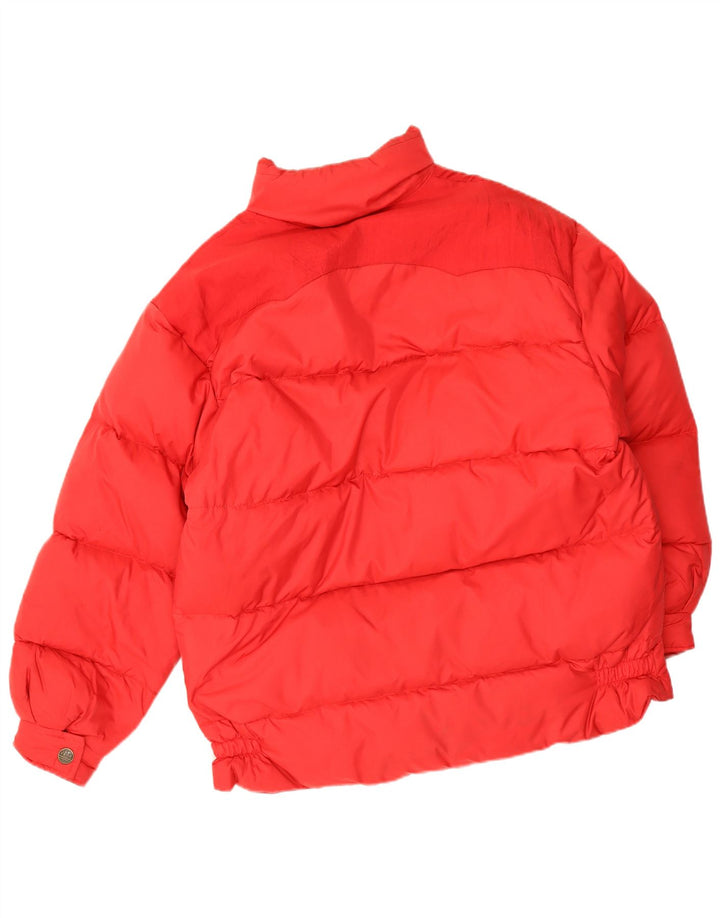 Le Frog Polstret herrejakke UK 38 Medium Rød Polyamid