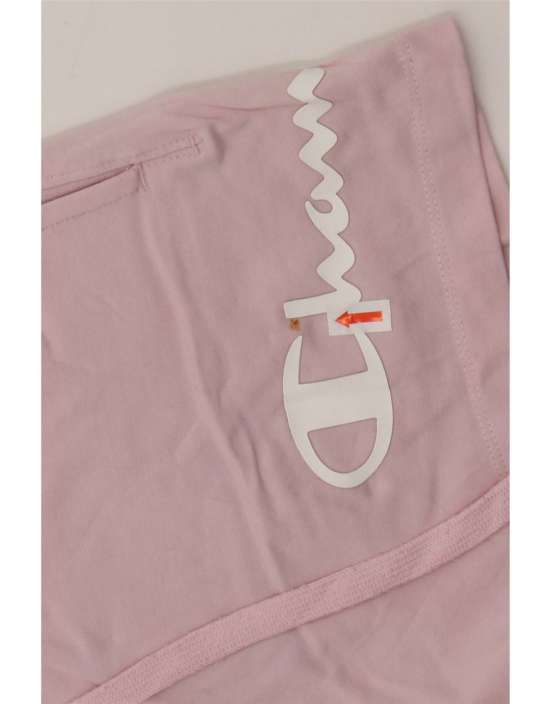 Champion kvinders grafiske sportsshorts UK 12 Medium Pink Bomuld