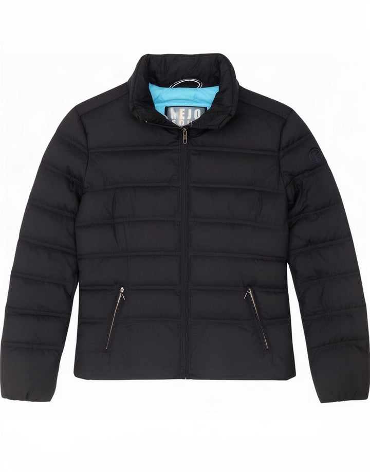 Kejo Dame Polstret Jakke IT 42 Medium Navy Blue Polyester