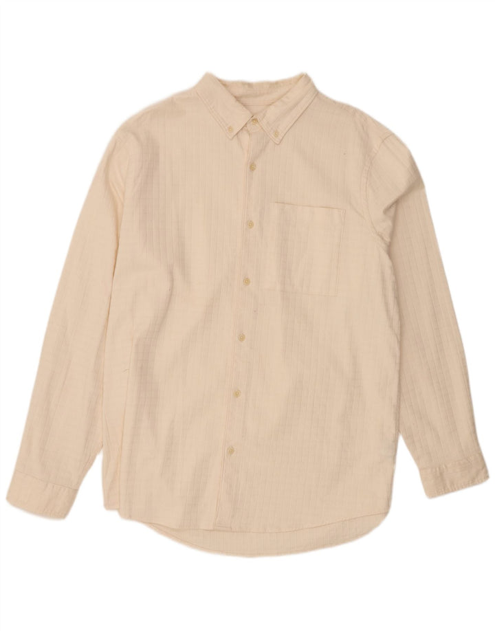 Marks & Spencer Herreskjorte XL Beige Bomuld