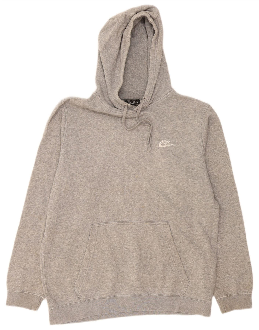 Nike Herre hættetrøje Jumper Large Grå Flecked Bomuld