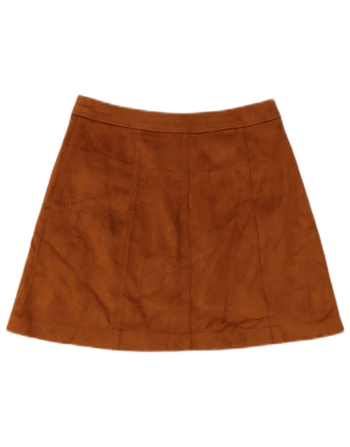 Zara Trafaluc Mini-nederdel til kvinder XS W24 Brun polyester