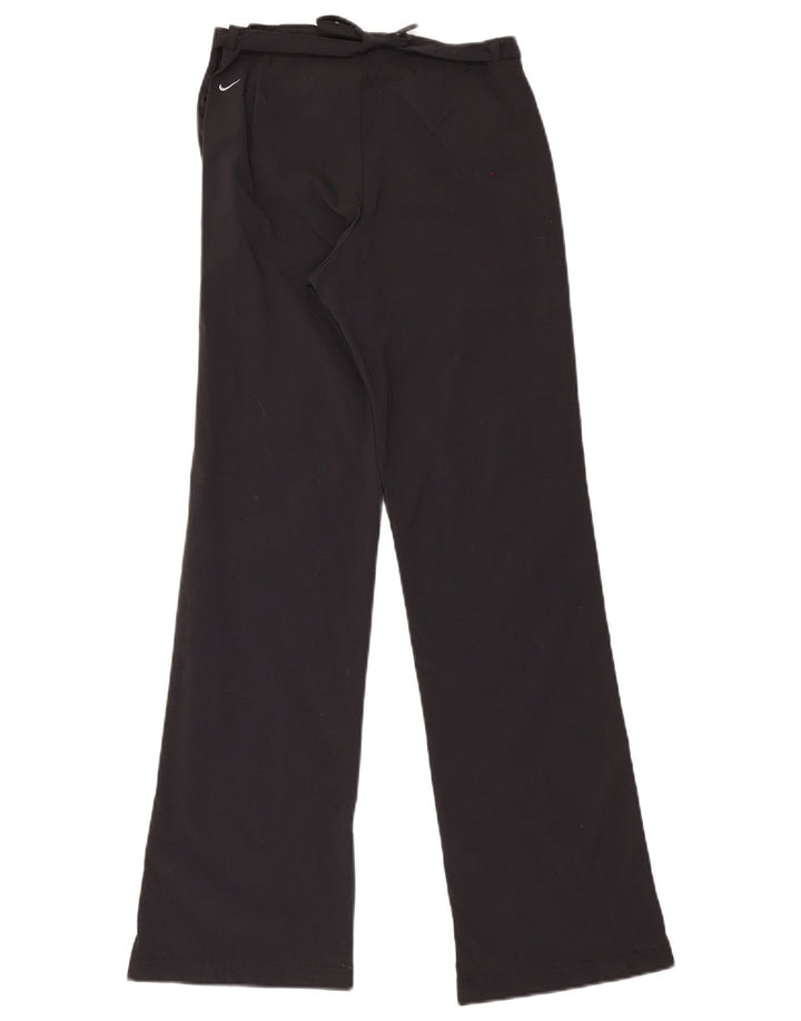 Nike træningsdragtsbukser til kvinder UK 8/10 Small Black Nylon