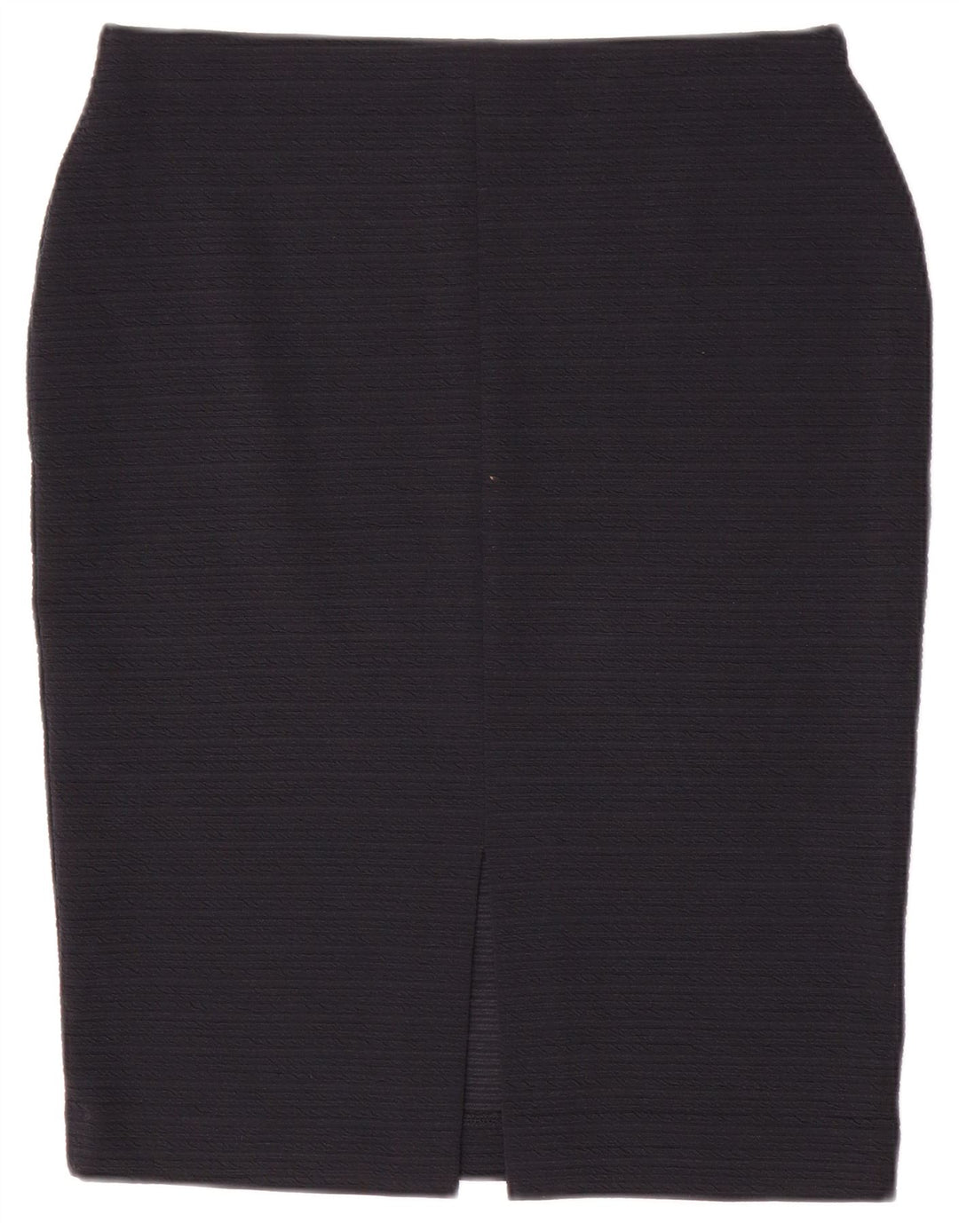 Marks & Spencer Pencil Nederdel til kvinder UK 12 Medium W30 Marineblå polyester
