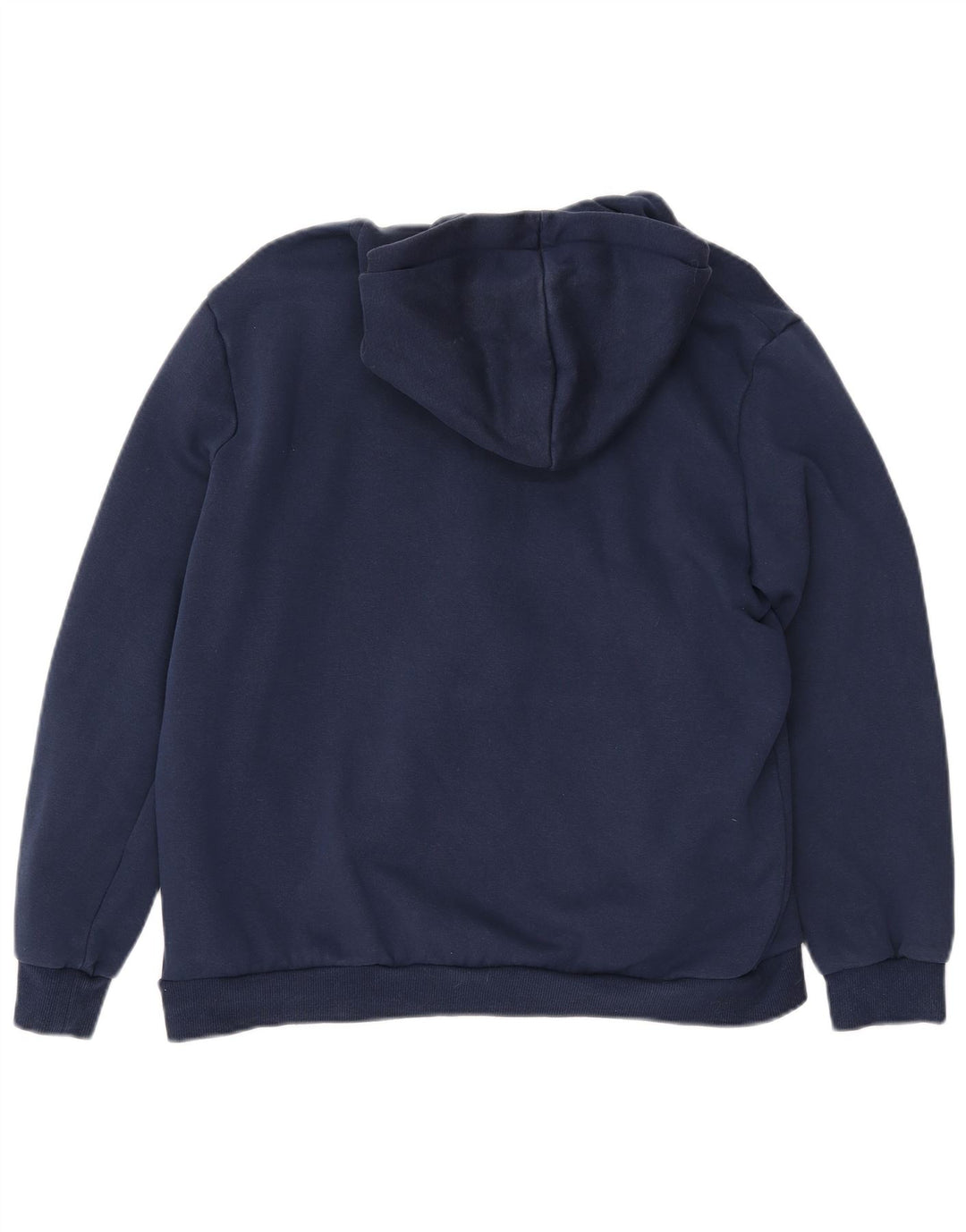 PUMA Grafisk hættetrøje til kvinder UK 16 Large Navy Blue