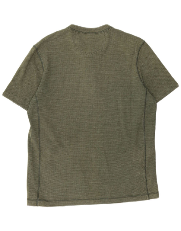 EDDIE BAUER Herre T-Shirt Top Medium Grøn Bomuld