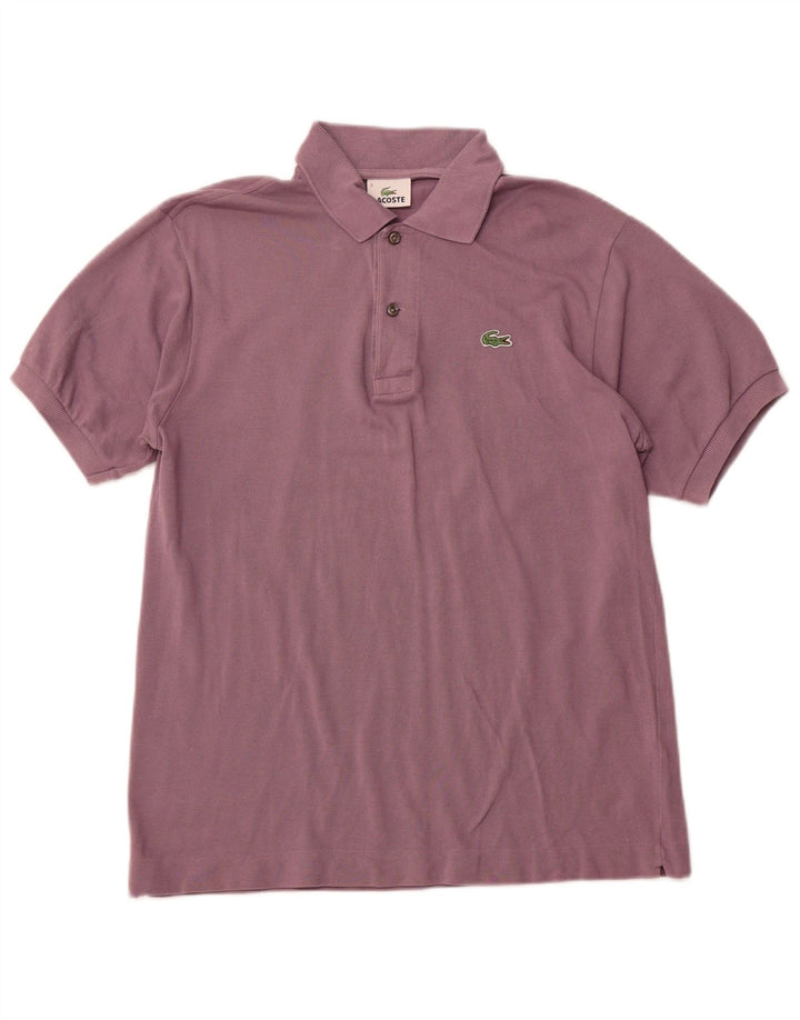 LACOSTE Poloshirt til mænd størrelse 3 Lille lilla bomuld