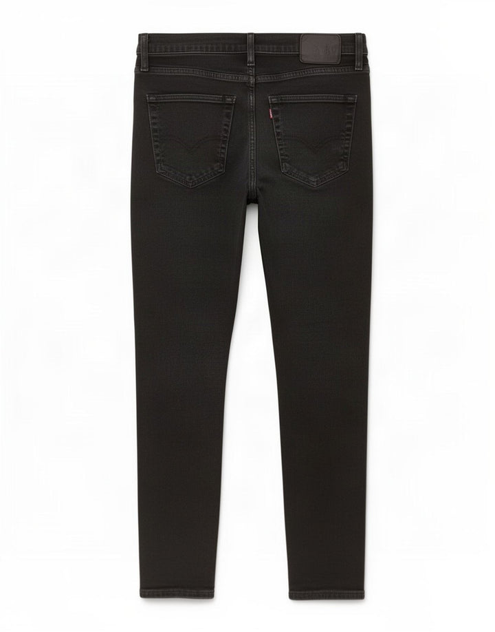 Levi's Slim Jeans til kvinder W32 L27 sort bomuld