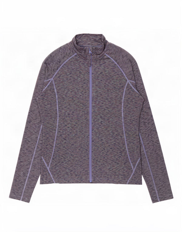 Mountain Warehouse Dame træningsdragt Topjakke UK 10 Small Grey Flecked