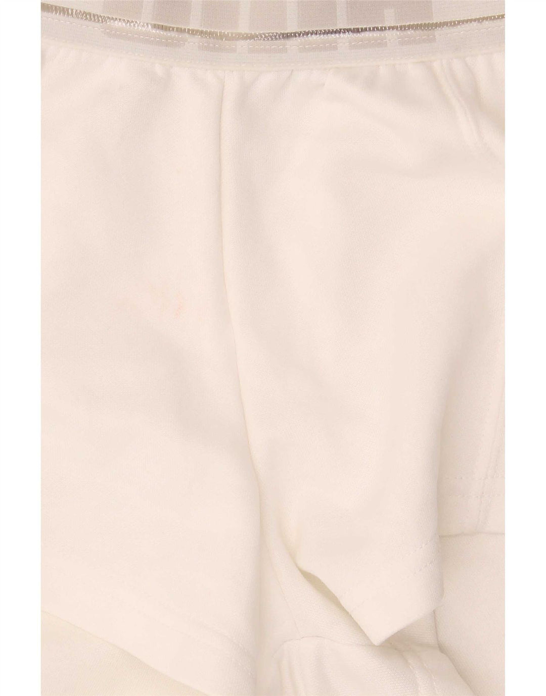 Puma Graphic Sports Shorts til kvinder UK 8 Small White Polyester