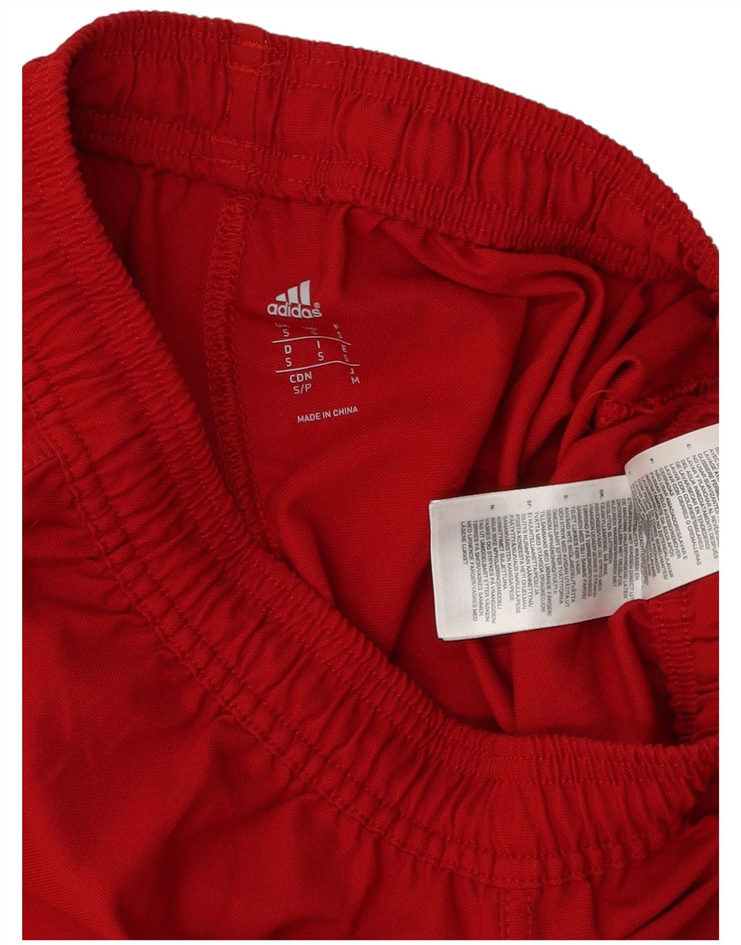 Adidas Womens Climacool Graphic Sports Shorts UK 8 Small Red Polyester