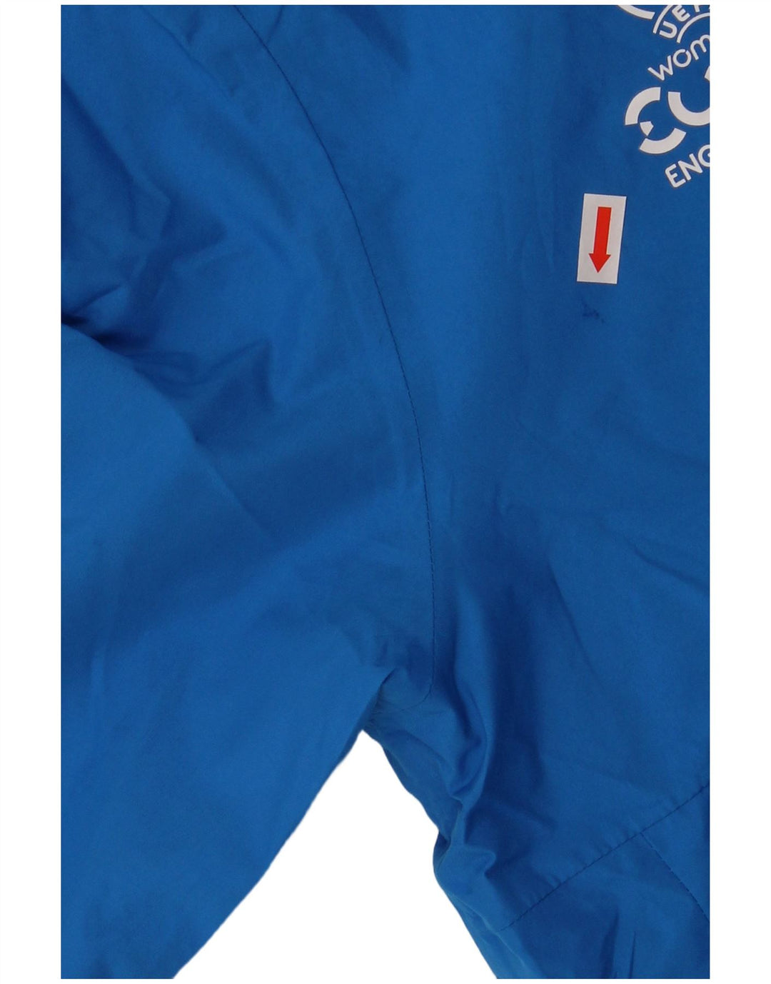 Adidas Grafisk regnjakke med hætte til mænd UK 34 XS blå polyester