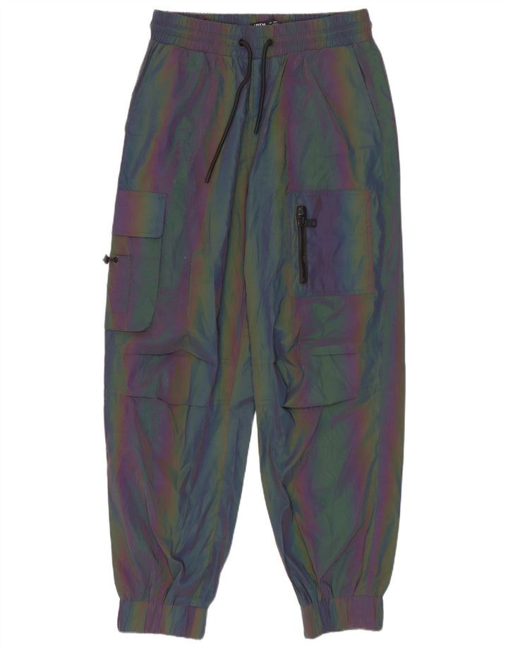 Zara Herre Cargo Træningsdragt Bukser Joggers Lille flerfarvet Colourblock