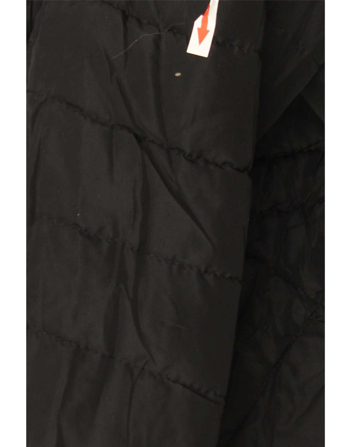 Marks & Spencer Polstret Frakke til kvinder UK 18 XL Sort Polyester