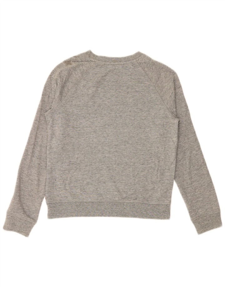 LEVI'S Womens Sweatshirt Jumper UK 6 XS Grey Cotton