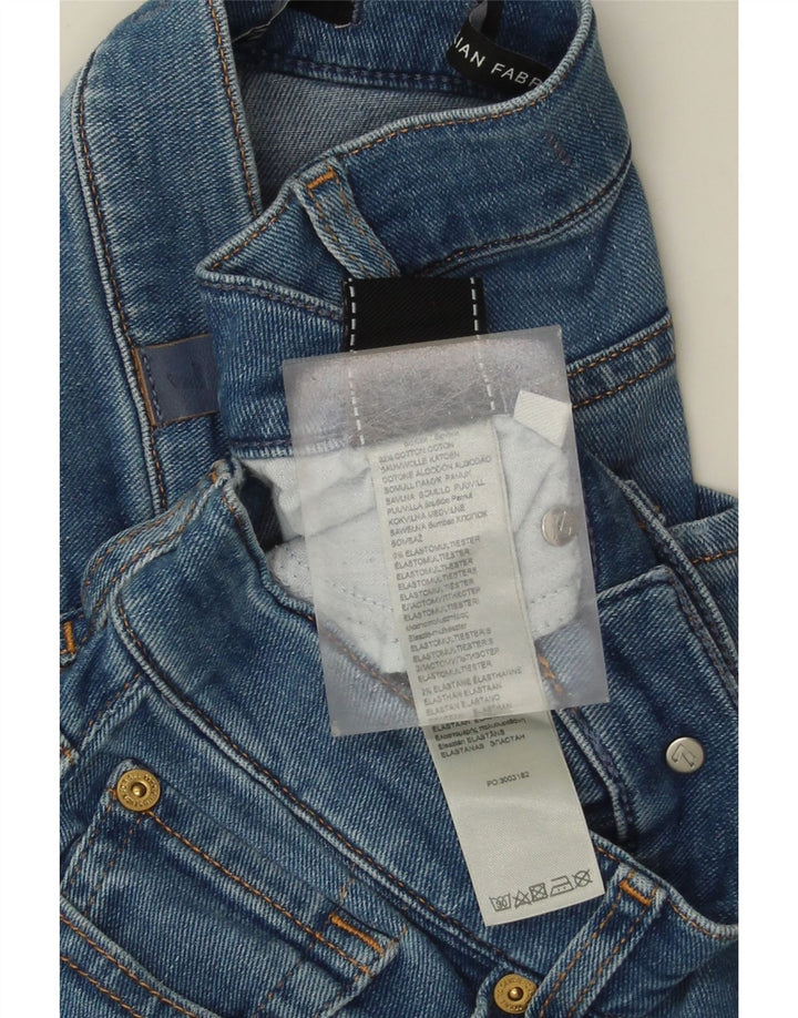 7 For All Mankind Kvinder Slim Jeans W28 L28 Blå Bomuld