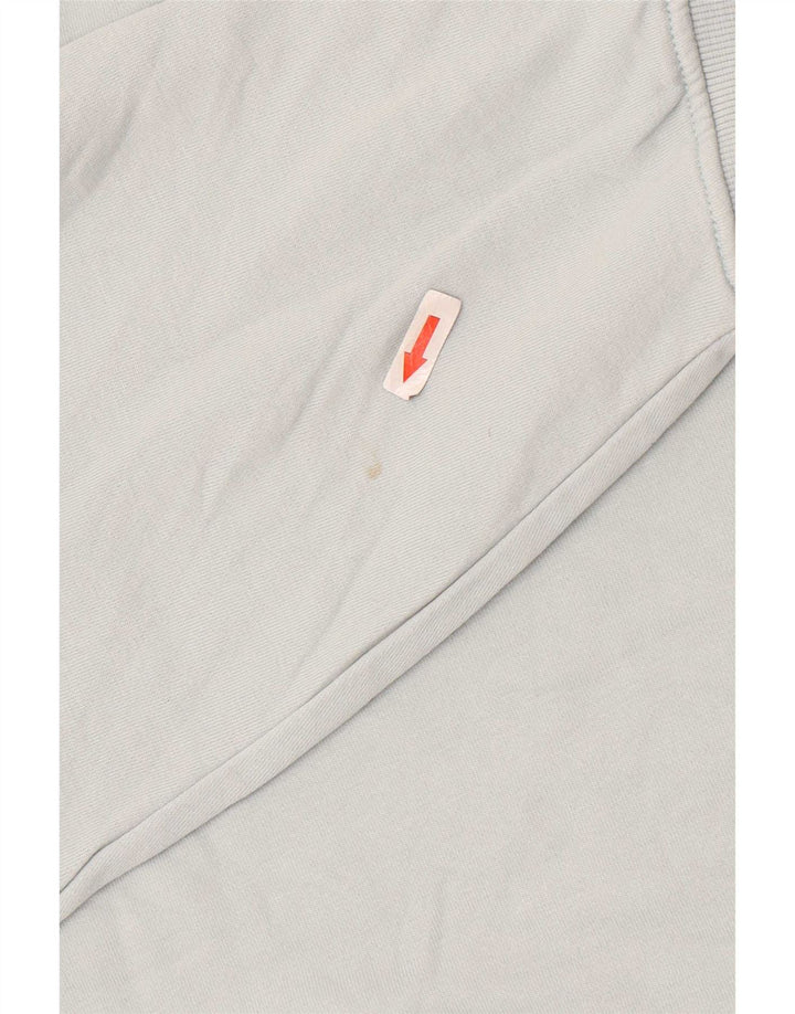 Zara Herre Sweatshirt Jumper Stor Blå Bomuld