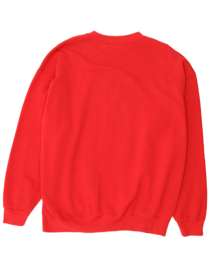 Lee Herre Grafisk Sweatshirt Jumper XL Rød Bomuld