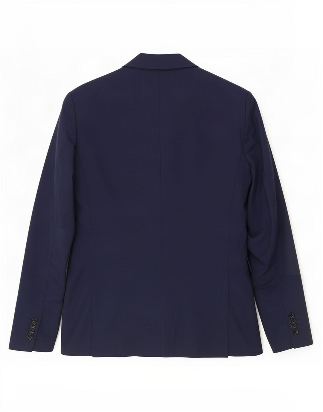 Zara Herre 2-knaps blazerjakke EU 46 Lille marineblå polyester