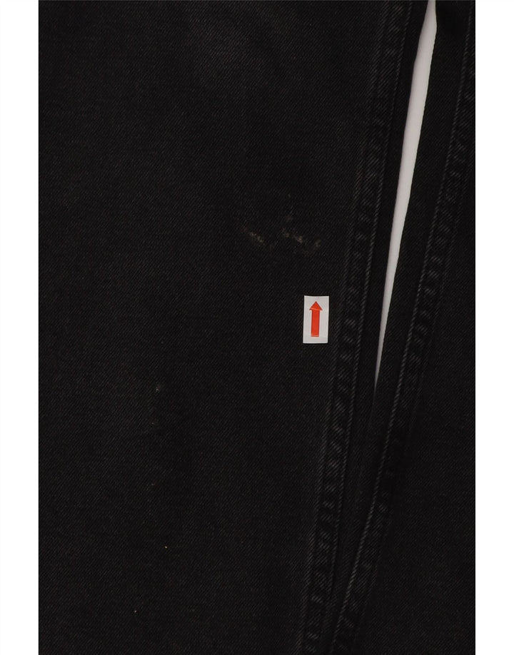 ALL SAINTS Dame Bootcut Jeans W26 L30 Sort Bomuld