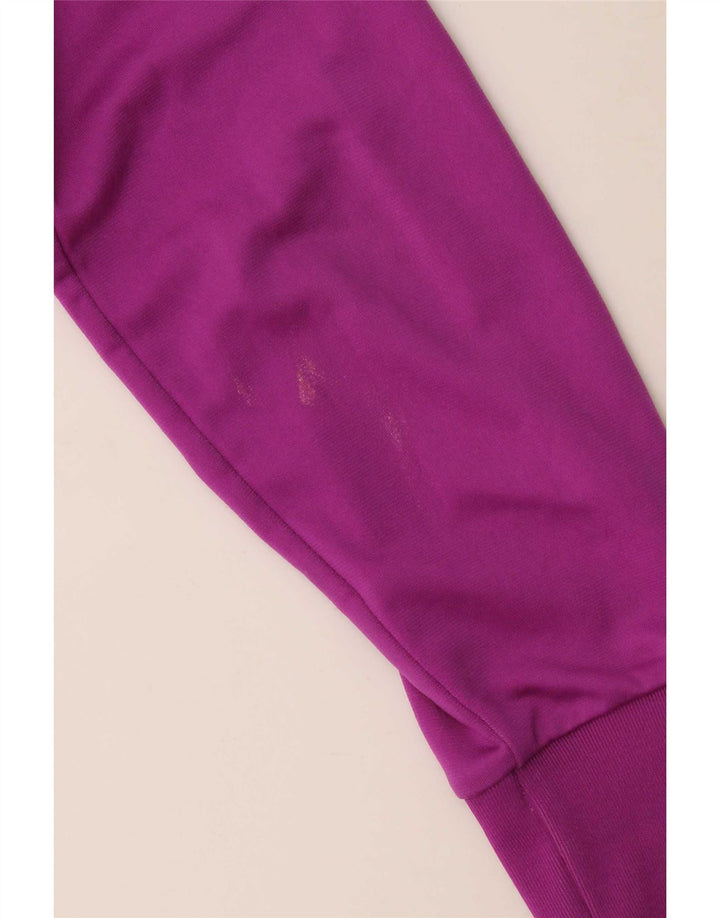 Puma træningsdragt topjakke til kvinder UK 12 Medium Lilla Polyester