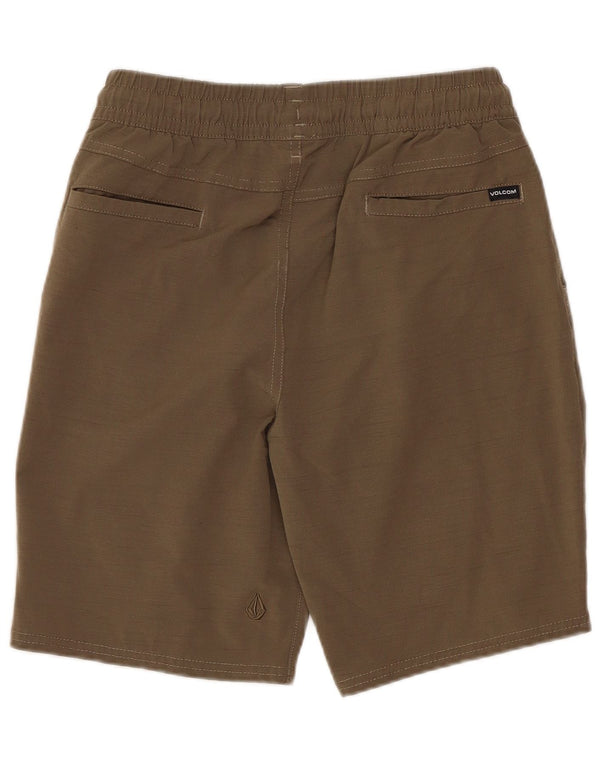 VOLCOM Drenge Casual Shorts 11-12 år Large W26 Khaki