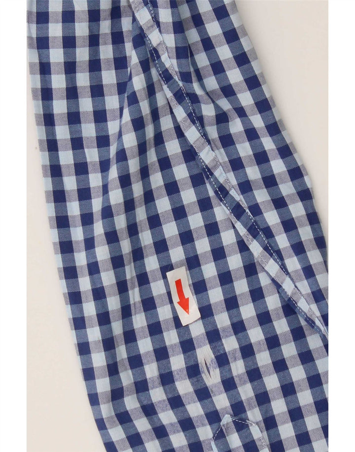 Gant Heritage Regular Fit skjorte Medium Blue Gingham Cotton