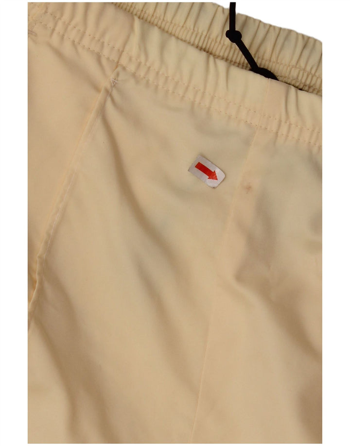 NIKE sportsshorts til kvinder UK 10/12 medium beige polyester