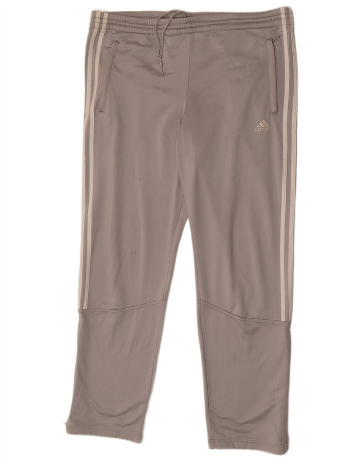 Adidas Træningsdragtsbukser til mænd UK 40/42 Medium Grey Polyester