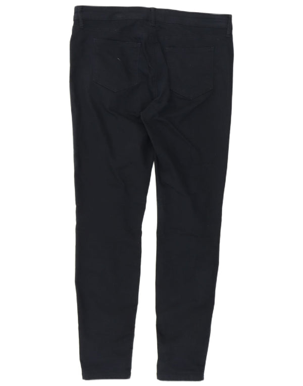 FAT FACE Dame Jegging Casual Bukser UK 14 Large W34 L29 Navy Blue