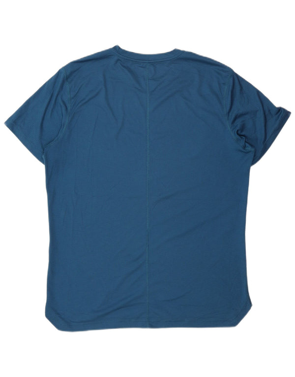 Asics Herre T-Shirt Top Medium Marineblå