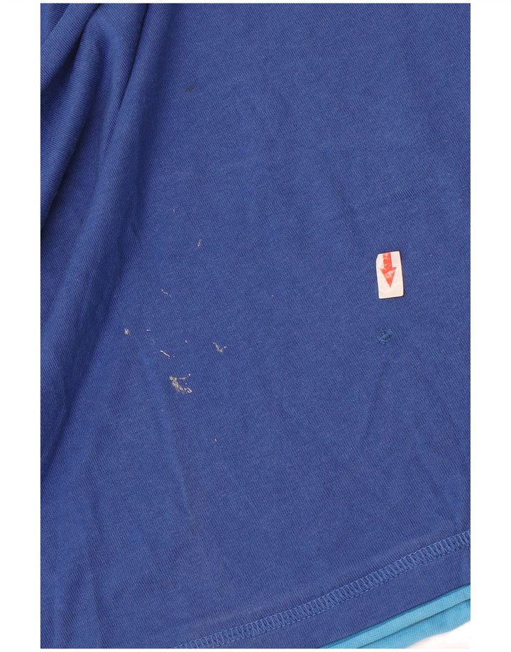 Puma Herre Grafisk Vest Top Medium Blue Colourblock Bomuld