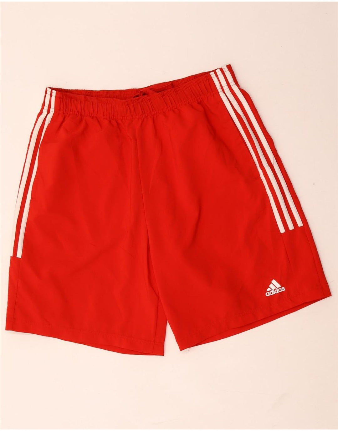 Adidas Sportshorts til mænd, store røde polyester